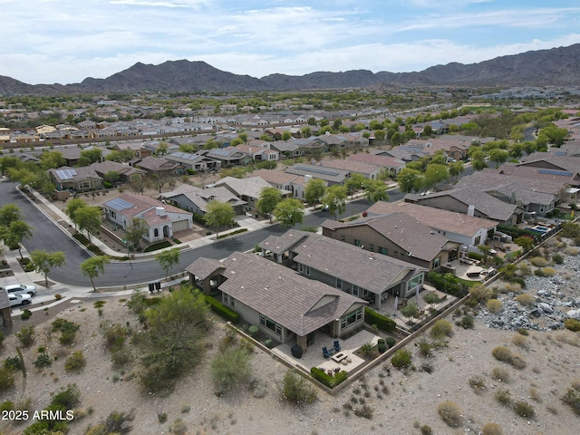 20702 W Hillcrest Blvd, Buckeye, AZ 85396 - aerial view of residential area with mountains