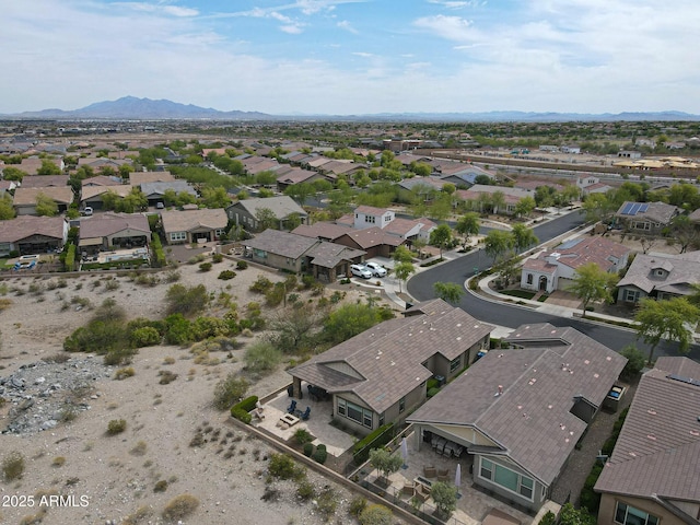 20702 W Hillcrest Blvd, Buckeye, AZ 85396 - aerial perspective of suburban area featuring mountains