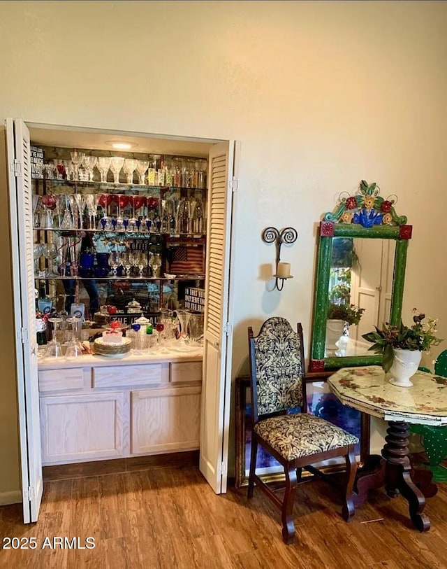 100 N Lazy Fox Rd Unit 8, Wickenburg, AZ 85390 - indoor bar with wood finished floors