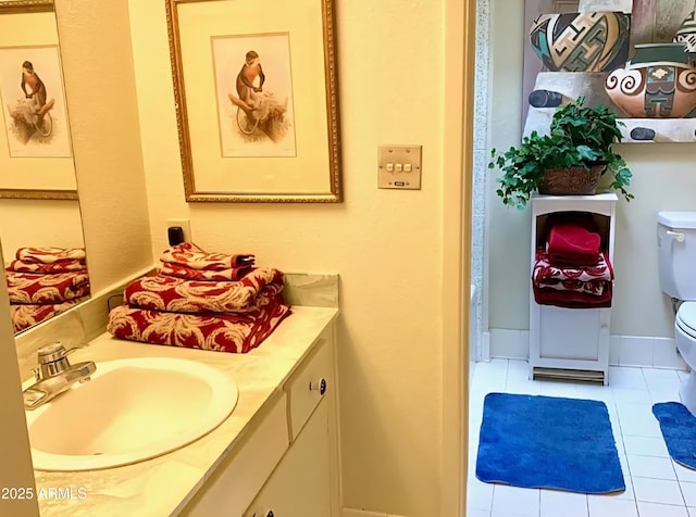 100 N Lazy Fox Rd Unit 8, Wickenburg, AZ 85390 - bathroom with vanity and tile patterned floors