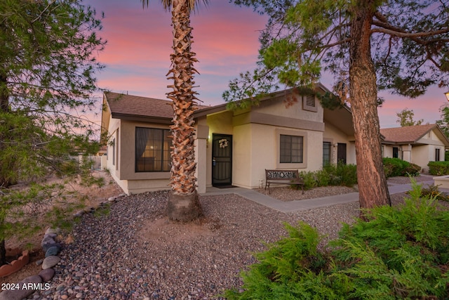 view of ranch-style house