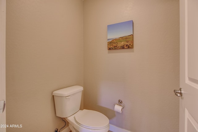 bathroom with toilet