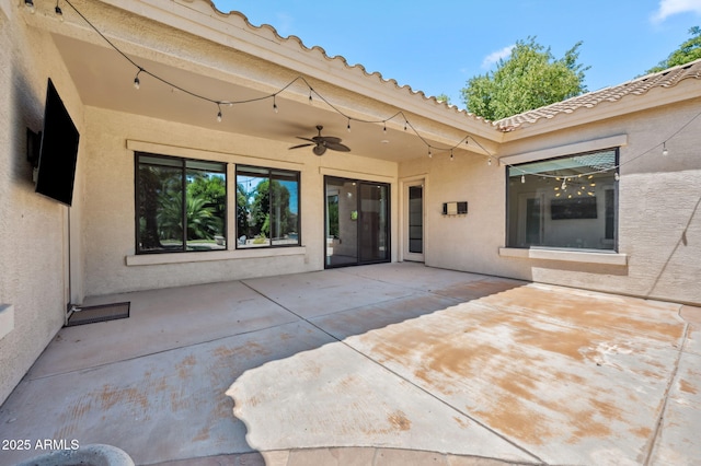 422 E Kaibab Pl, Chandler, AZ 85249 - view of patio / terrace featuring a ceiling fan