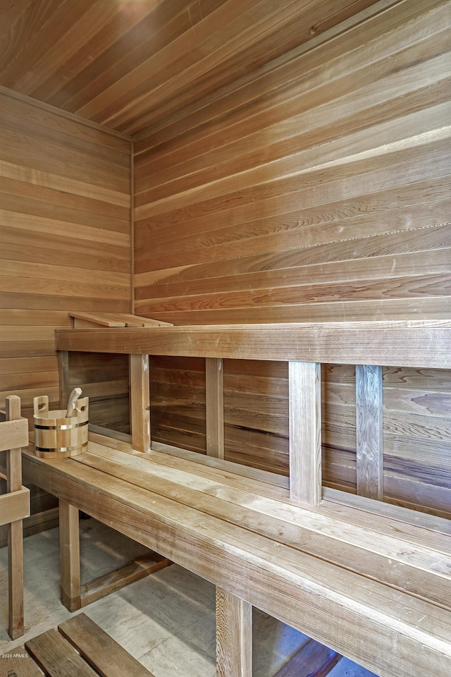 view of sauna / steam room