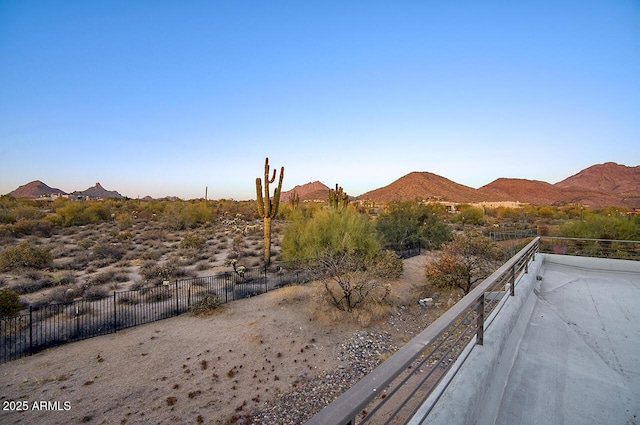 property view of mountains