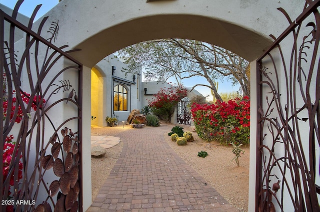 view of patio / terrace featuring driveway