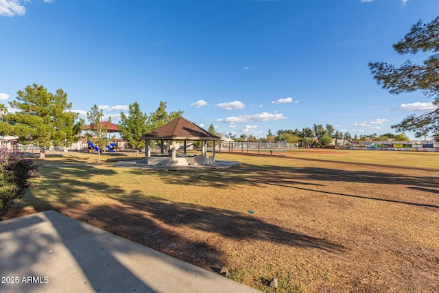 11671 S Jokake St, Phoenix, AZ 85044 - view of yard featuring a gazebo