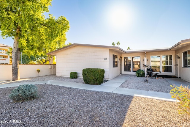 exterior space with a patio area