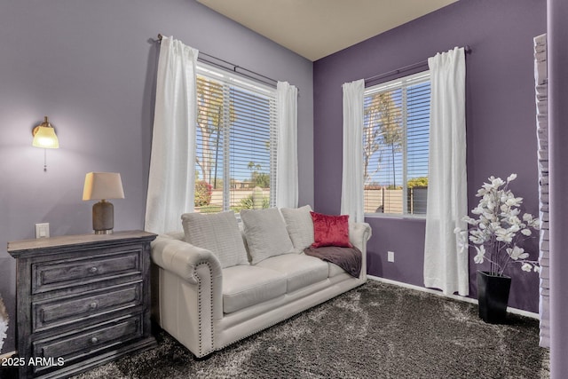 10254 N Demaret Dr, Fountain Hills, AZ 85268 - living area with plenty of natural light and carpet floors