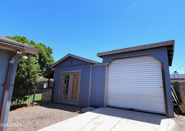 5539 E Dragoon Ave, Mesa, AZ 85206 - view of front of home with a garage, concrete driveway, and a gate