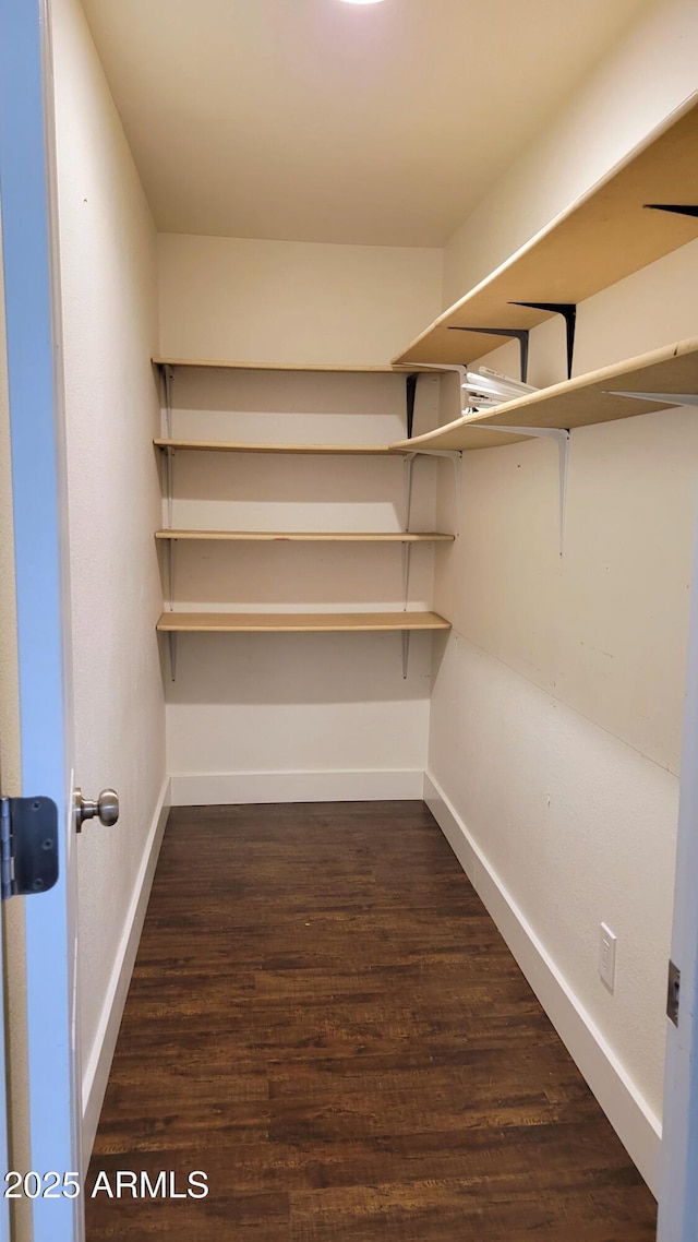 5539 E Dragoon Ave, Mesa, AZ 85206 - spacious closet featuring dark wood-type flooring
