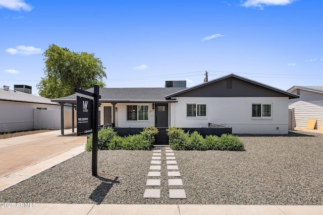 7707 E Earll Dr, Scottsdale, AZ 85251 - single story home featuring concrete driveway and central air condition unit