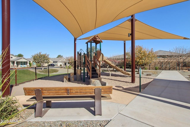 view of playground