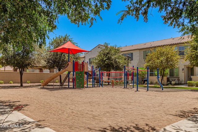 view of community play area