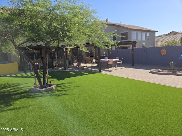 16210 W Durango St, Goodyear, AZ 85338 - view of yard with a patio area