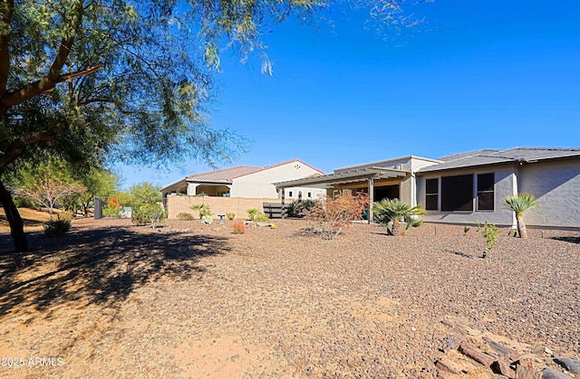 view of back of house