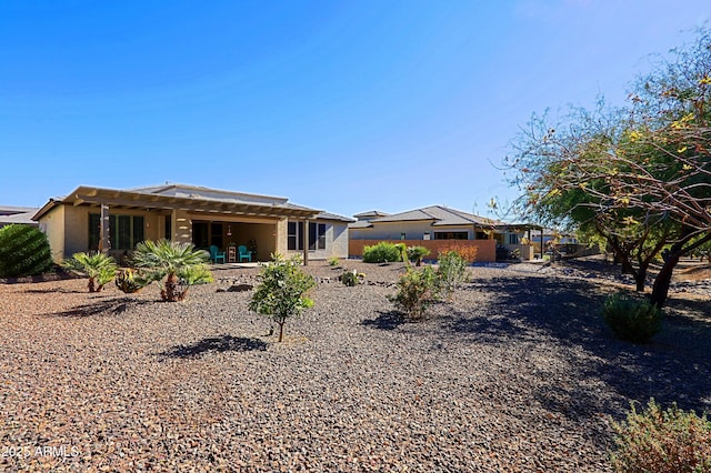 view of back of house