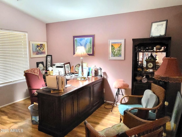 17257 W Papago St, Goodyear, AZ 85338 - home office featuring light wood-style flooring