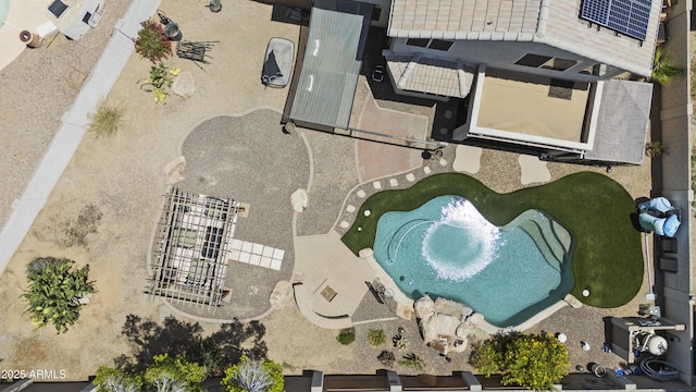 13160 W Windsor Ave, Goodyear, AZ 85395 - aerial view of a pool area
