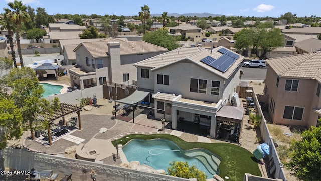 13160 W Windsor Ave, Goodyear, AZ 85395 - aerial view of residential area with a pool
