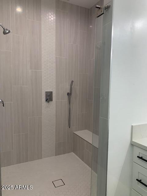 2319 N 192nd Ave, Buckeye, AZ 85396 - full bath with tiled shower and vanity