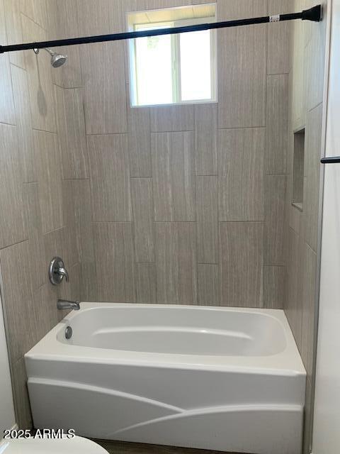2319 N 192nd Ave, Buckeye, AZ 85396 - full bathroom featuring toilet and shower / tub combination