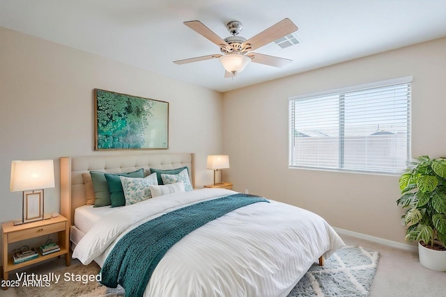 43205 W Oster Dr, Maricopa, AZ 85138 - carpeted bedroom featuring baseboards and ceiling fan