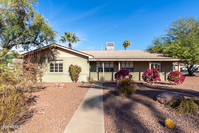 view of ranch-style house