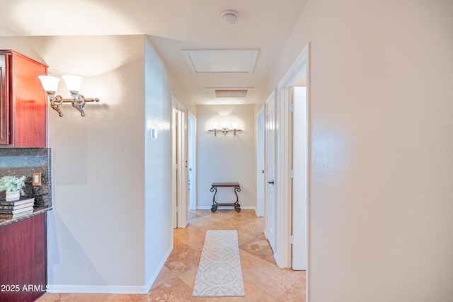 3597 W Mineral Butte Dr, San Tan Valley, AZ 85144 - hallway featuring light tile patterned floors