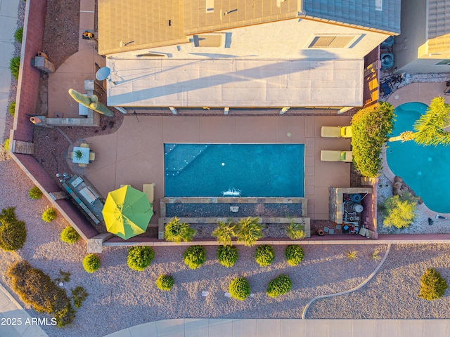 3597 W Mineral Butte Dr, San Tan Valley, AZ 85144 - drone / aerial view of a pool