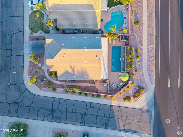 3597 W Mineral Butte Dr, San Tan Valley, AZ 85144 - bird's eye view of a pool