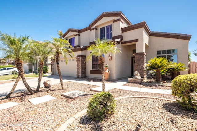 3597 W Mineral Butte Dr, San Tan Valley, AZ 85144 - view of front of home with stucco siding and driveway