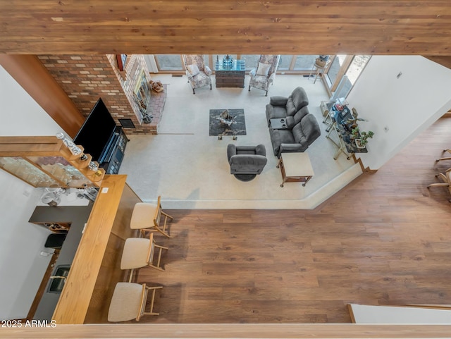 951 N Sky View St, Flagstaff, AZ 86004 - living room with wood finished floors