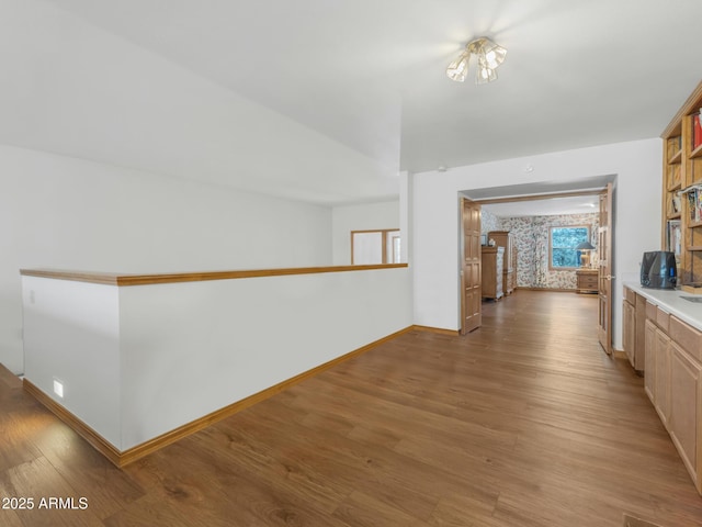 951 N Sky View St, Flagstaff, AZ 86004 - corridor featuring light wood-style flooring and baseboards