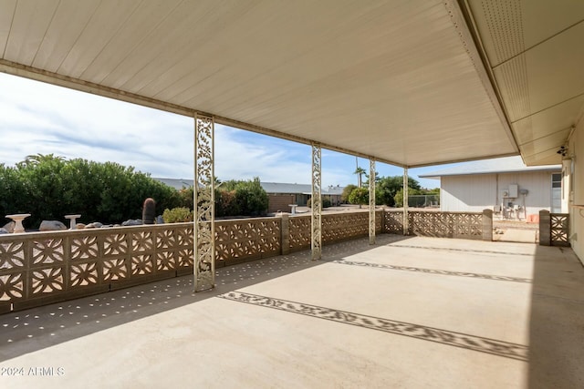 view of patio / terrace