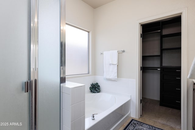 2003 Valley Sage St, Sierra Vista, AZ 85635 - bathroom featuring a shower stall and a bath