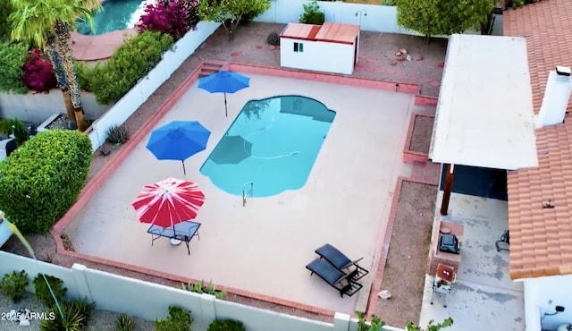 15111 E Palomino Blvd, Fountain Hills, AZ 85268 - aerial view of property and surrounding area with a pool