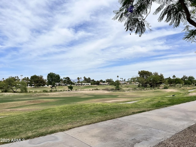 4850 E Desert Cove Ave Unit 241, Scottsdale, AZ 85254 - view of green lawn featuring golf course view