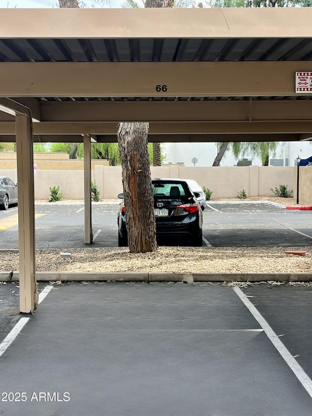 4850 E Desert Cove Ave Unit 241, Scottsdale, AZ 85254 - view of covered parking lot