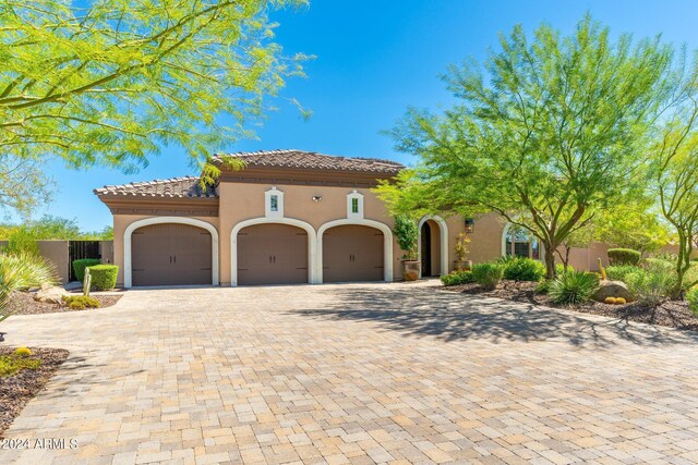 view of mediterranean / spanish home