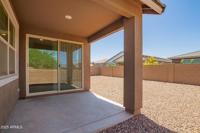 22507 E Quintero Rd, Queen Creek, AZ 85142 - fenced backyard with a patio area