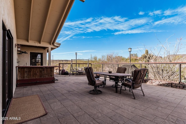 50031 N 27th Ave, New River, AZ 85087 - view of patio / terrace featuring outdoor dining space