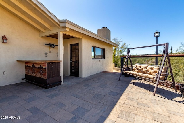 50031 N 27th Ave, New River, AZ 85087 - view of patio / terrace featuring an outdoor living space