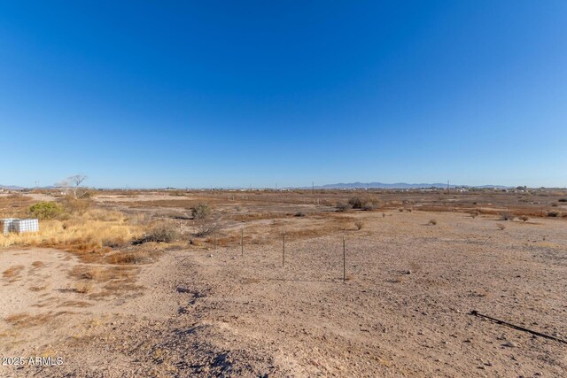 view of landscape with a rural view