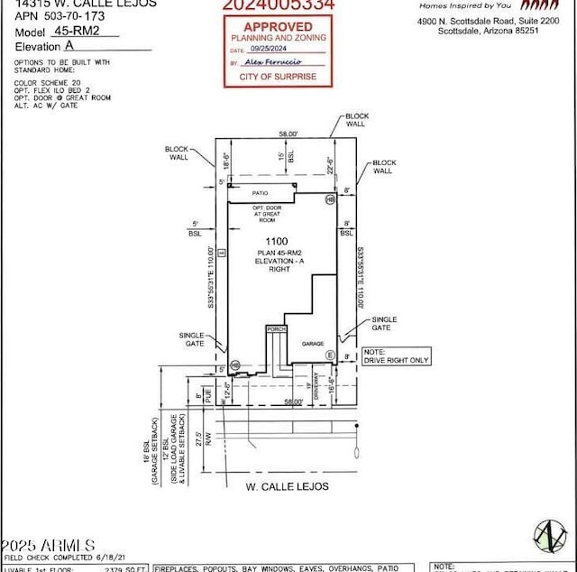 view of layout