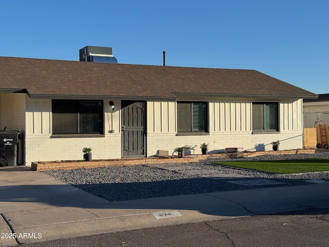 view of ranch-style house