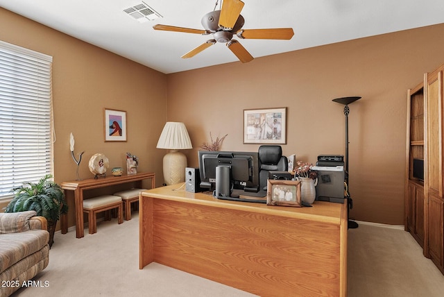 40128 N Integrity Trl, Anthem, AZ 85086 - office space featuring light colored carpet and ceiling fan