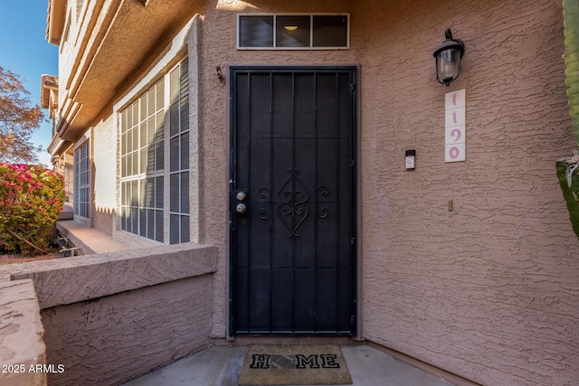 view of property entrance