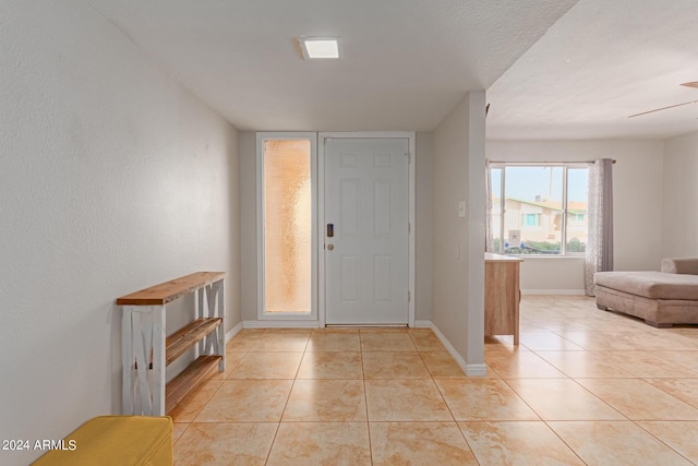 4419 W Vogel Ave, Glendale, AZ 85302 - entrance foyer with baseboards and light tile patterned floors