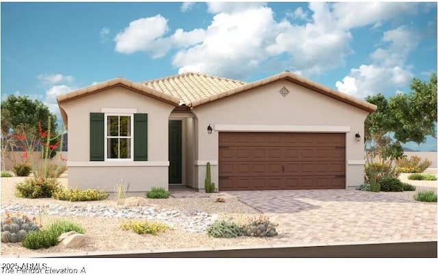 39993 W Anne Ln, Maricopa, AZ 85138 - view of front of home with a garage